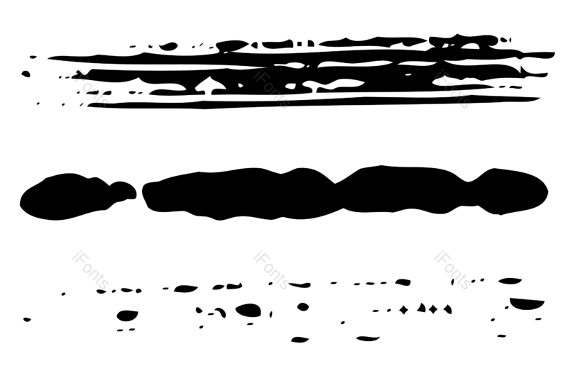 水墨图片,墨迹元素,笔触PNG,笔刷免抠素材